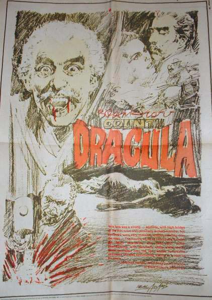 37art.jpg - Count Dracula poster from Monster Times