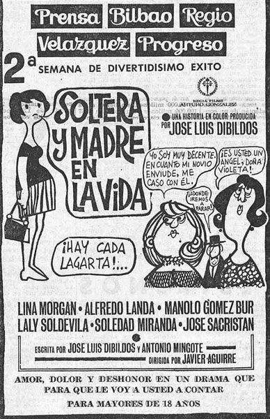 05ad.jpg - Soltera y madre en la vida newspaper ad